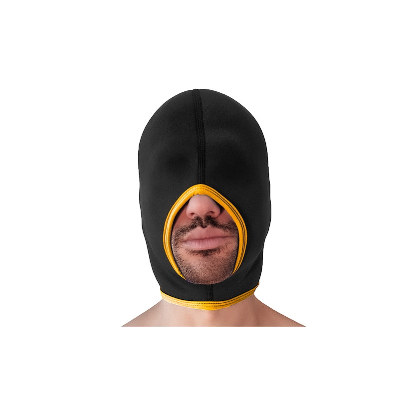 Brutus Cagoule Face Fucker Brutus Noire-Jaune